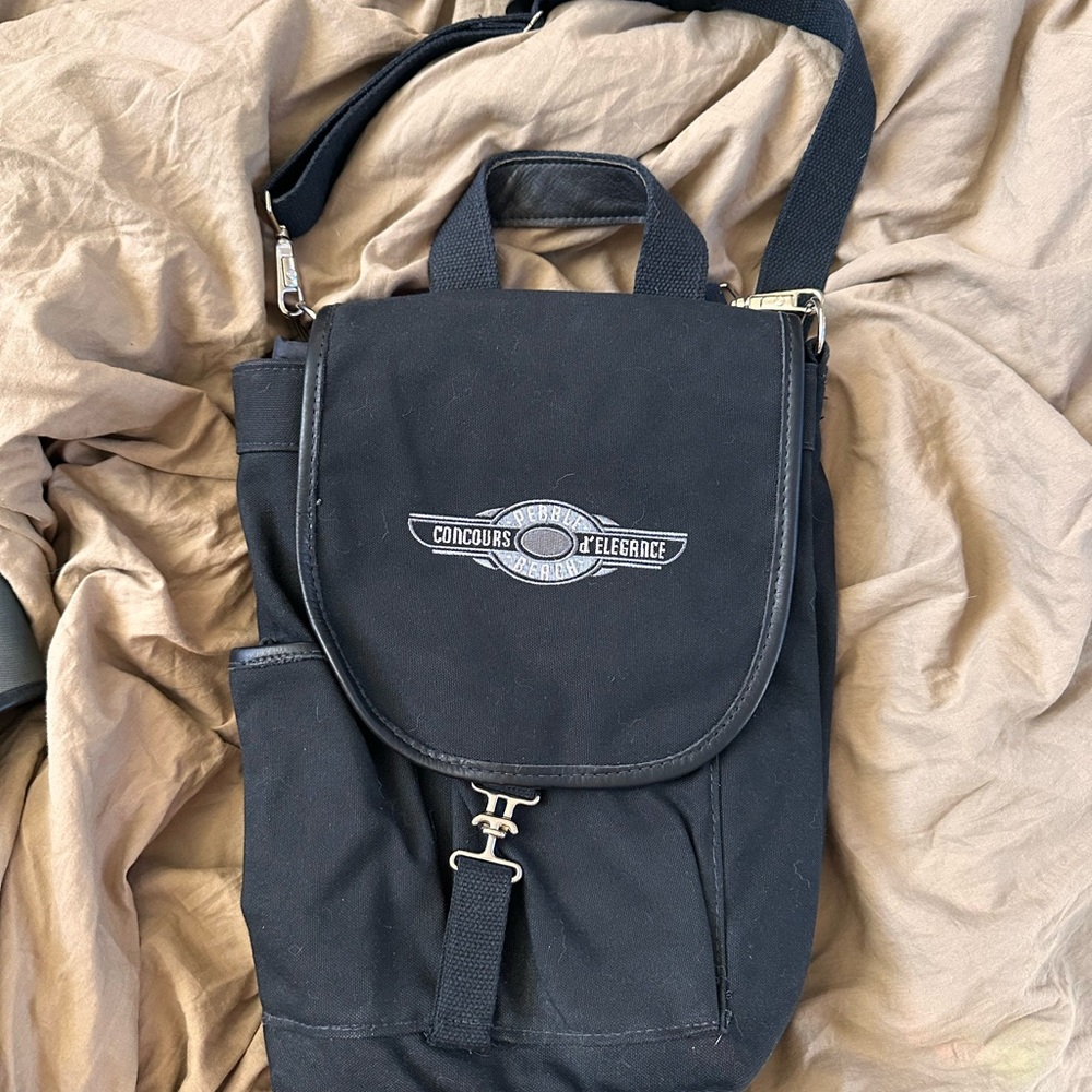 Pebble Beach Concours d’Elegance collectors item computer bag